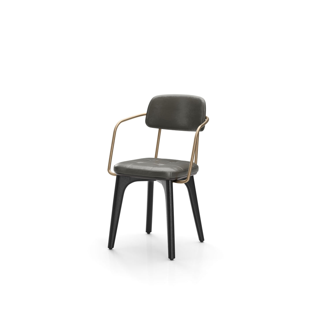 Utility Dining Armchair Upholstered