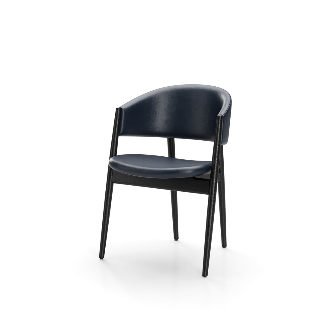 Ougi Dining Chair Half Back