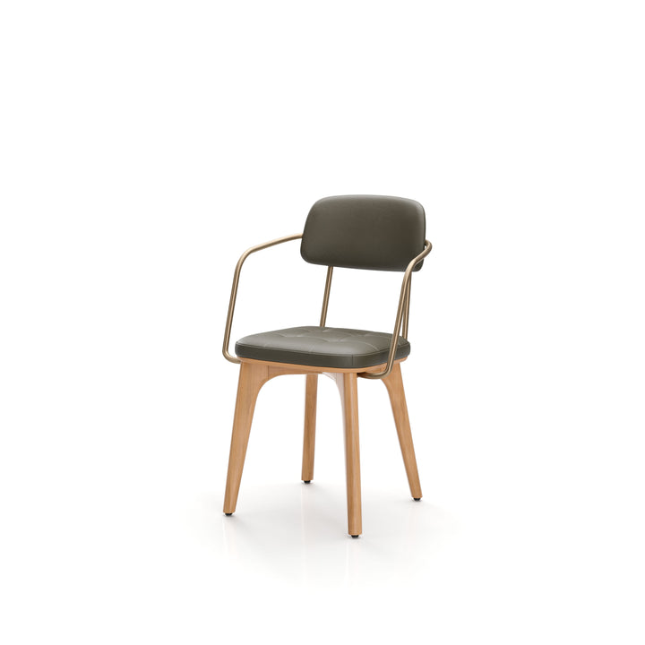 Utility Dining Armchair Upholstered