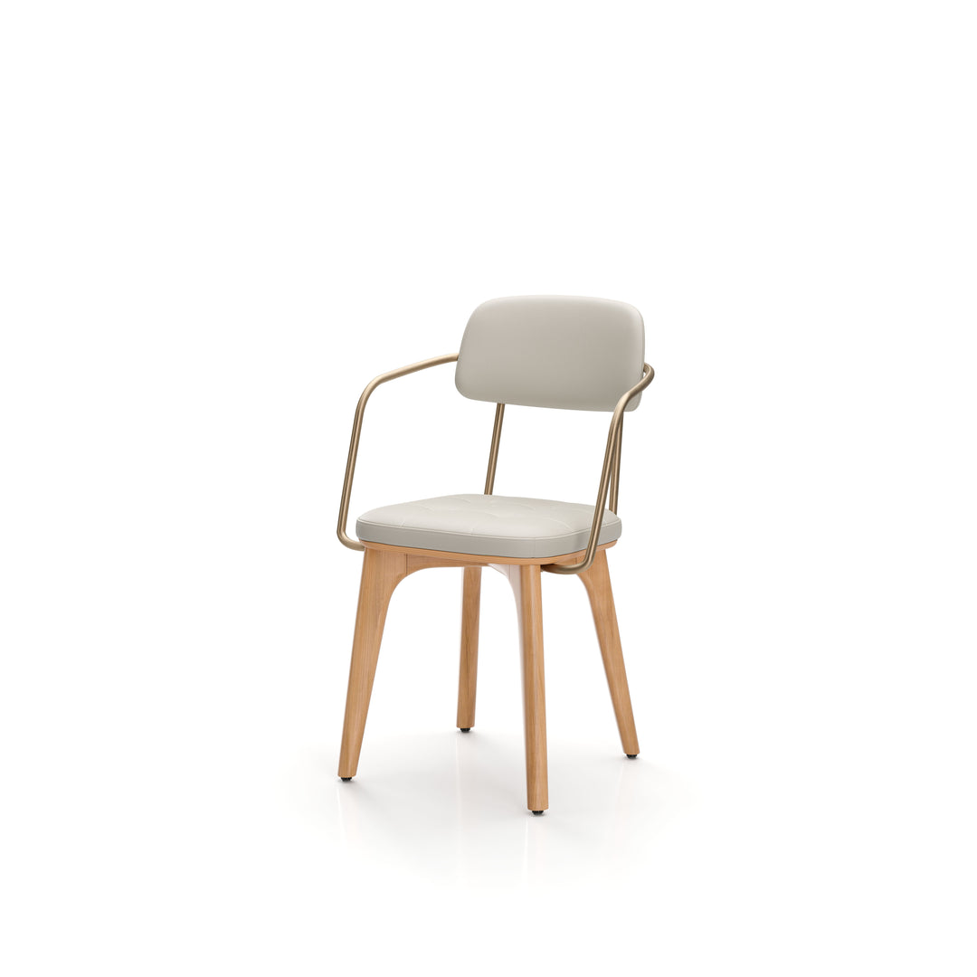 Utility Dining Armchair Upholstered