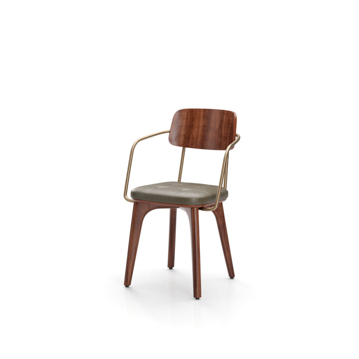 Utility Dining Armchair Wood