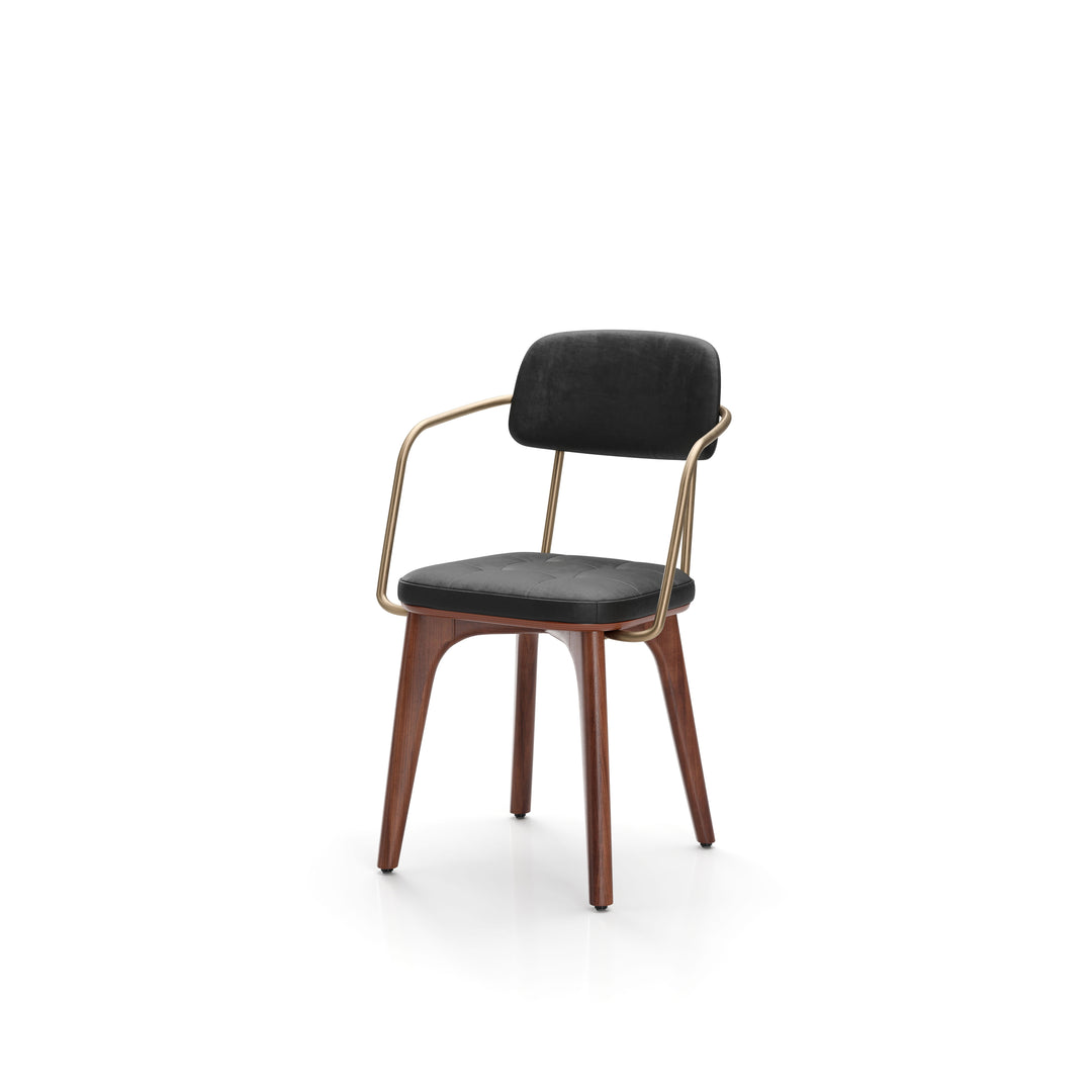 Utility Dining Armchair Upholstered