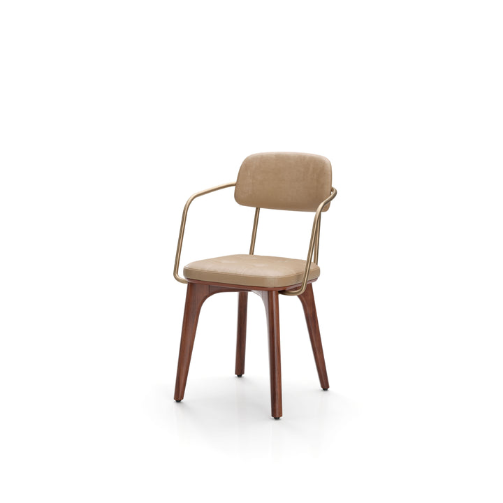Utility Dining Armchair Upholstered