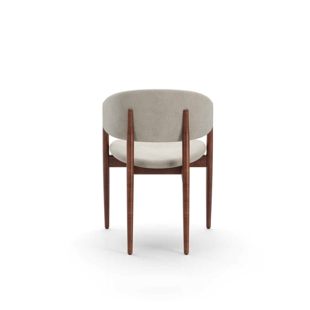 Ougi Dining Chair Half Back