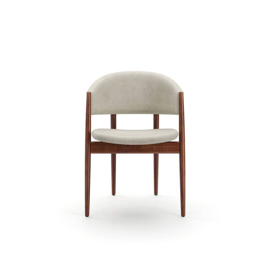 Ougi Dining Chair Half Back