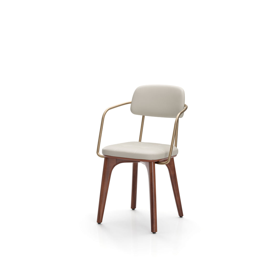 Utility Dining Armchair Upholstered