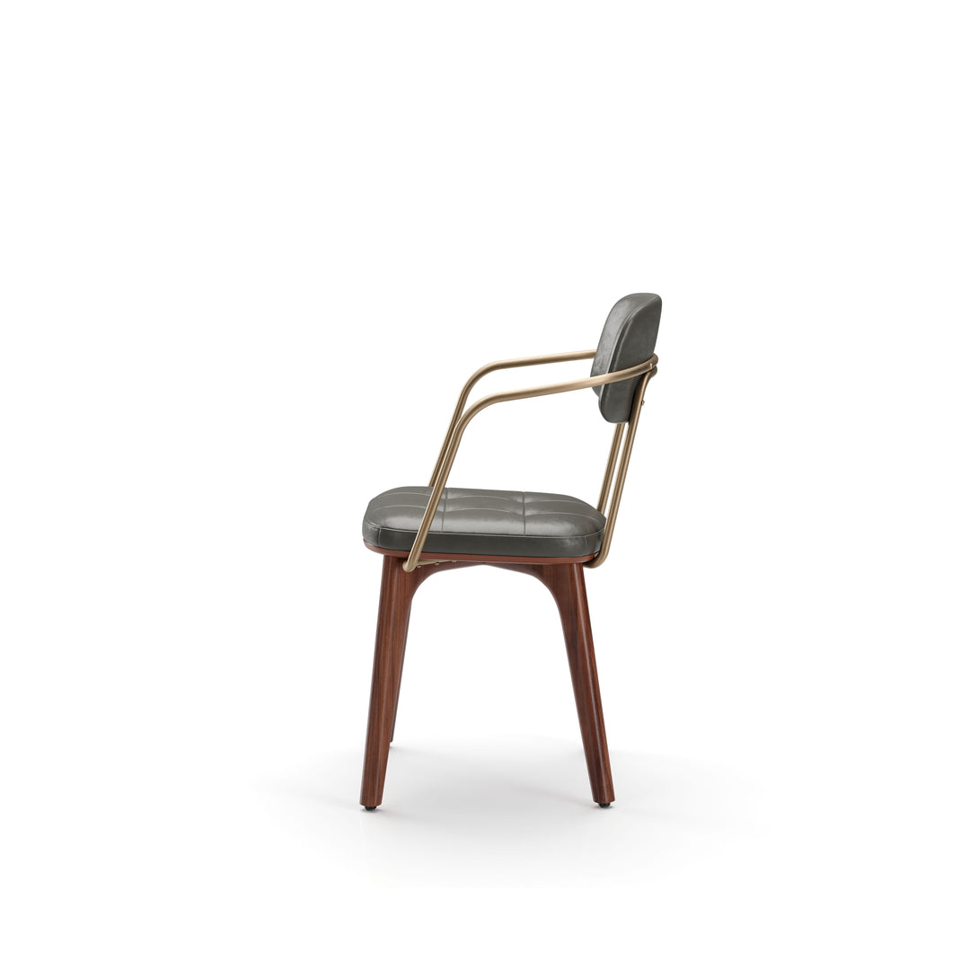 Utility Dining Armchair Upholstered
