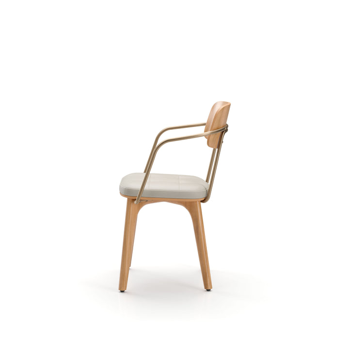 Utility Dining Armchair Wood