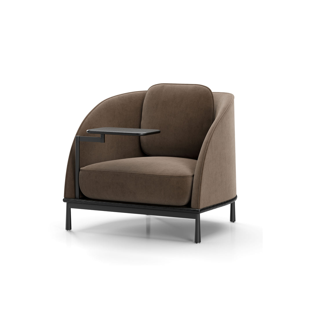 Arc Lounge Chair with Tablet