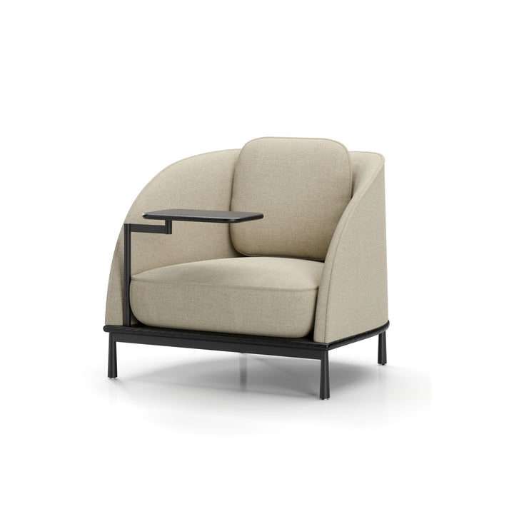Arc Lounge Chair with Tablet