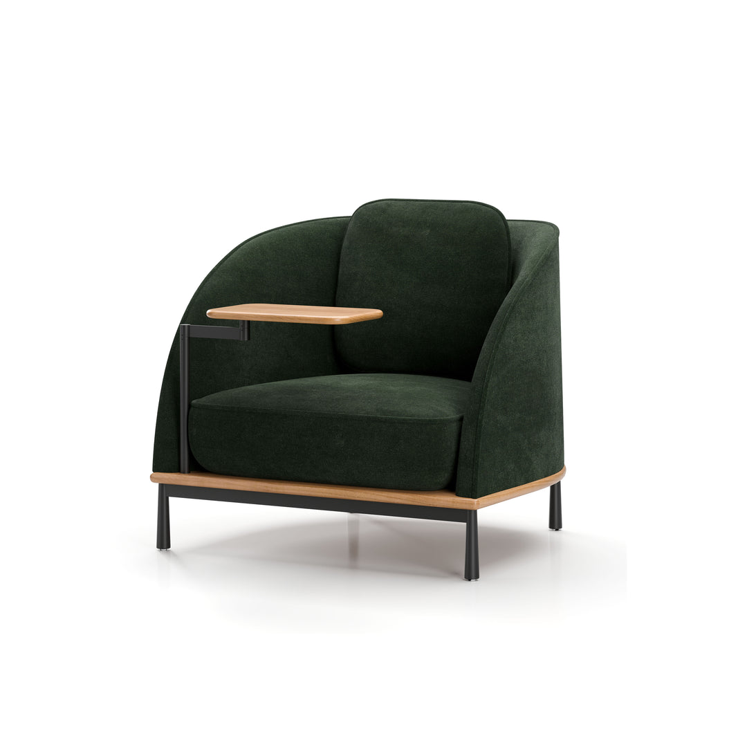 Arc Lounge Chair with Tablet
