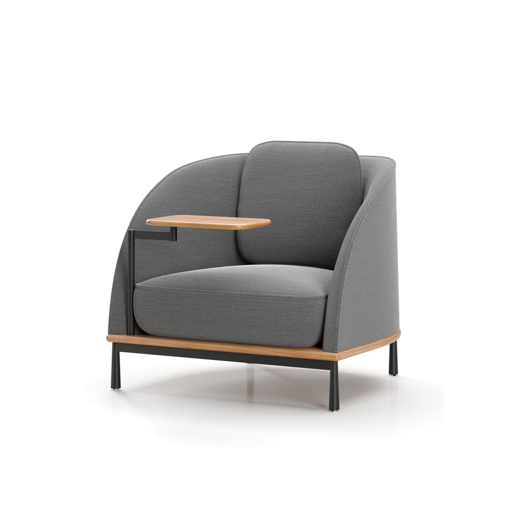 Arc Lounge Chair with Tablet