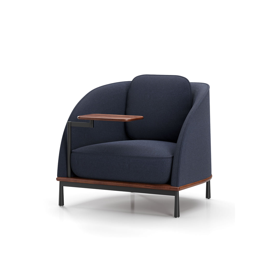 Arc Lounge Chair with Tablet