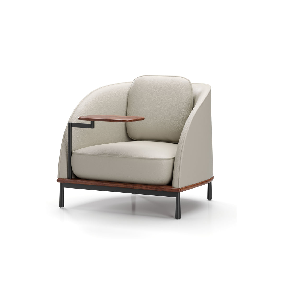 Arc Lounge Chair with Tablet