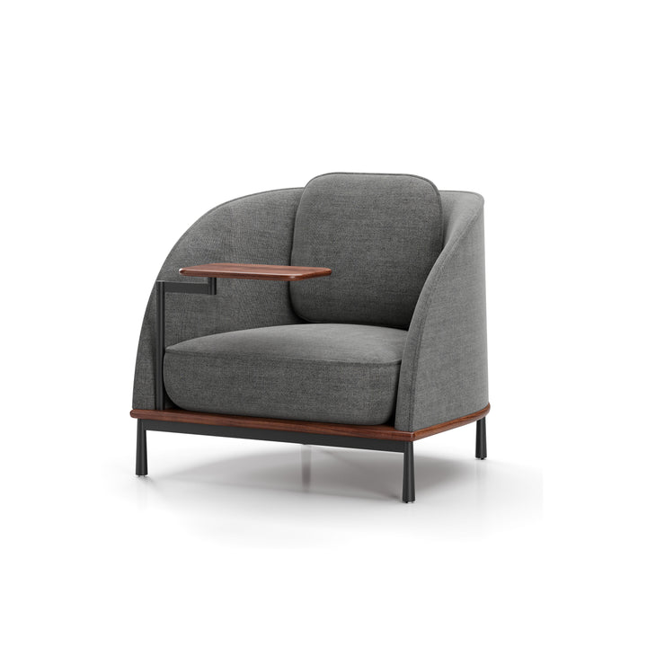 Arc Lounge Chair with Tablet
