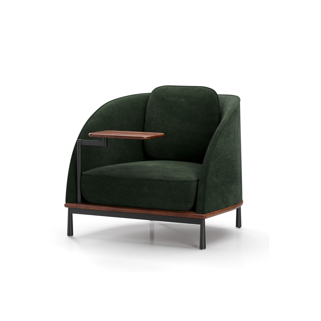 Arc Lounge Chair with Tablet