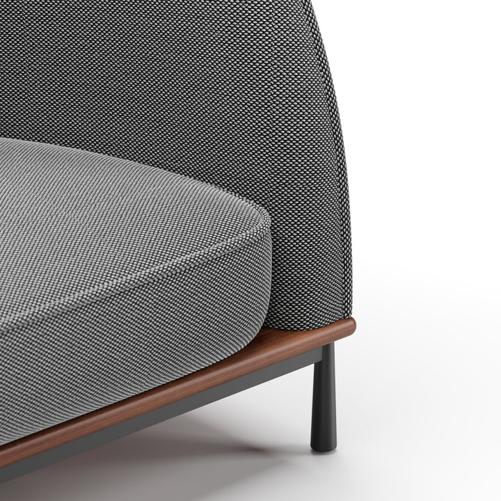 Arc Sofa Two-Seater High Back