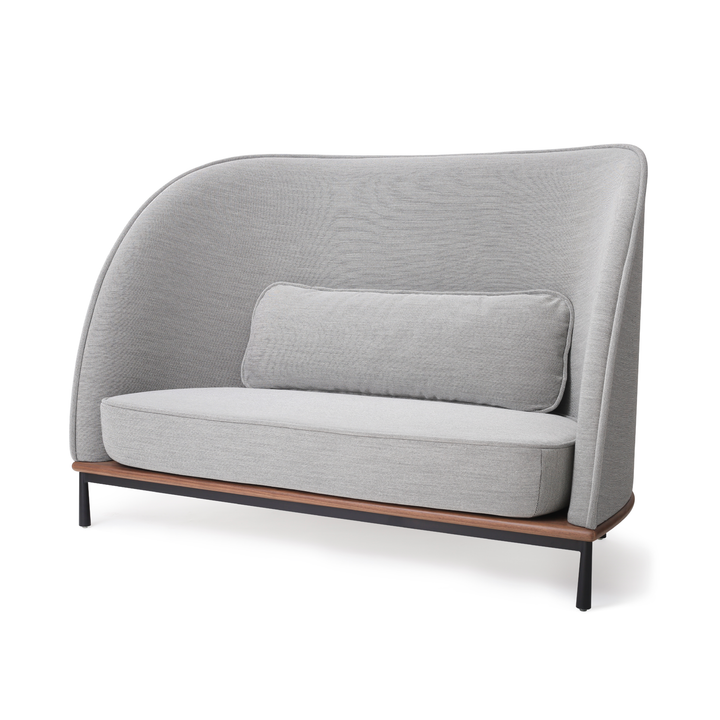 Arc High Back Love Seat