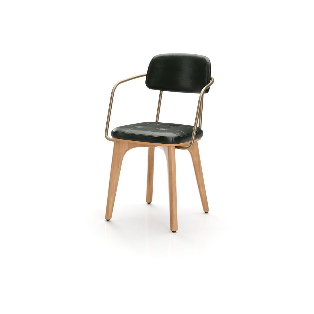 Utility Dining Armchair Upholstered