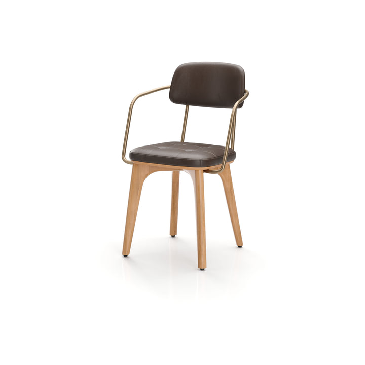 Utility Dining Armchair Upholstered