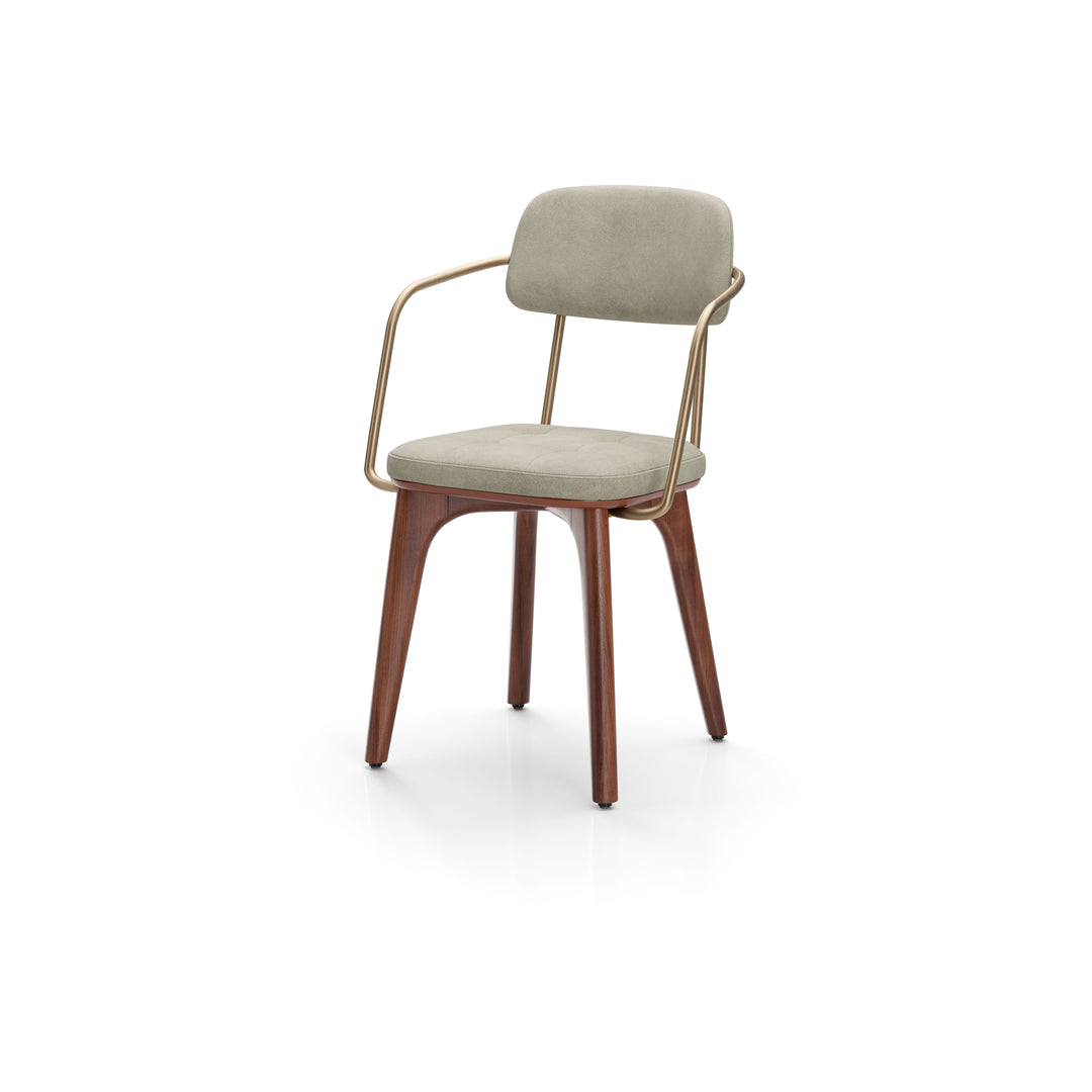 Utility Dining Armchair Upholstered