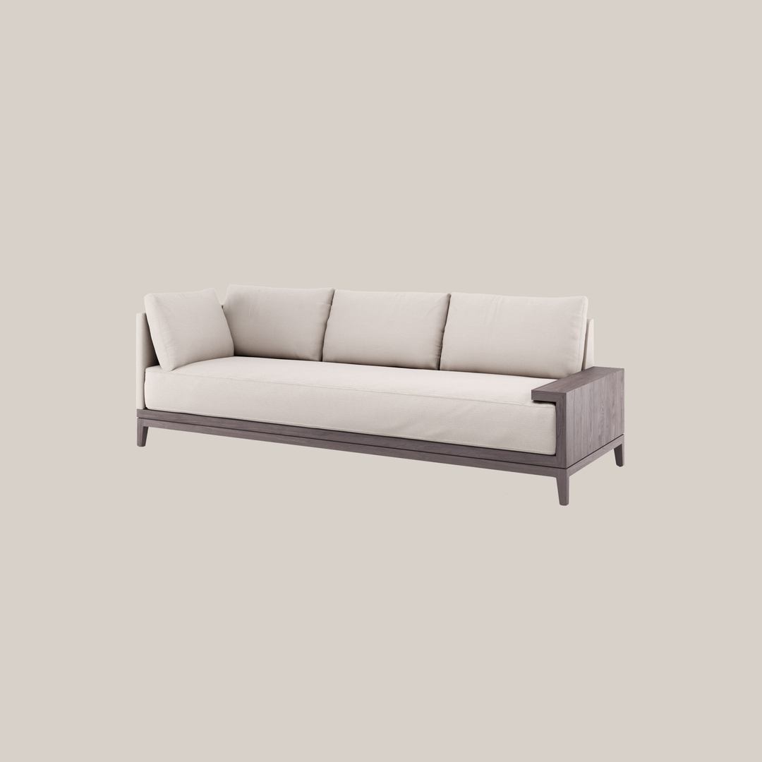 Varick Wooden Chaise