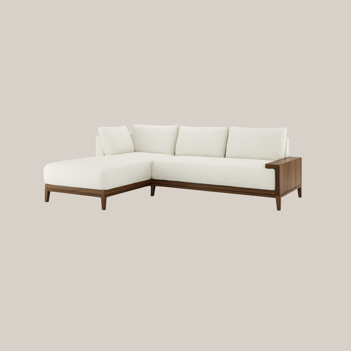 Varick Wooden Sectional Sofa