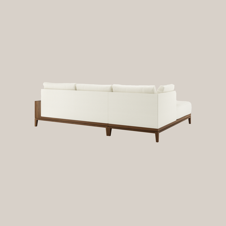 Varick Wooden Sectional Sofa