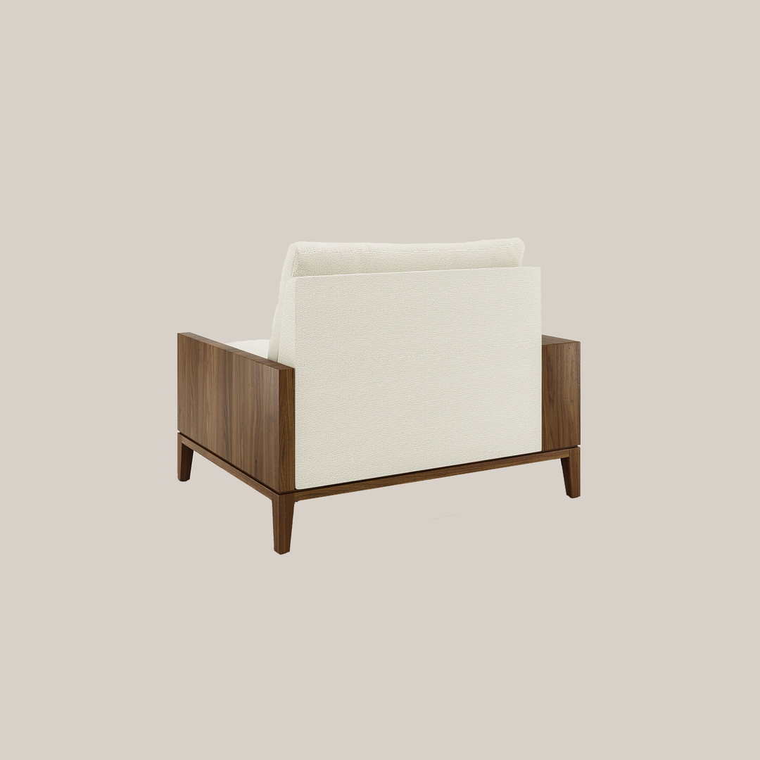 Varick Wooden Single Armchair