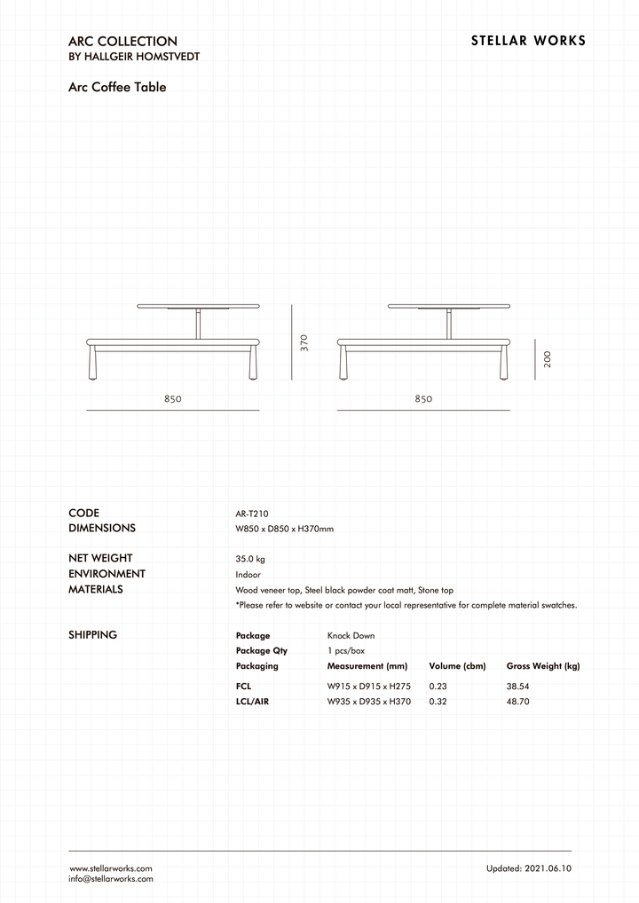 Arc Coffee Table